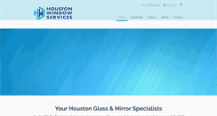 Desktop Screenshot of houstonwindow-services.com